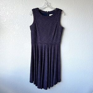 LOFT sleeveless jersey midi dress